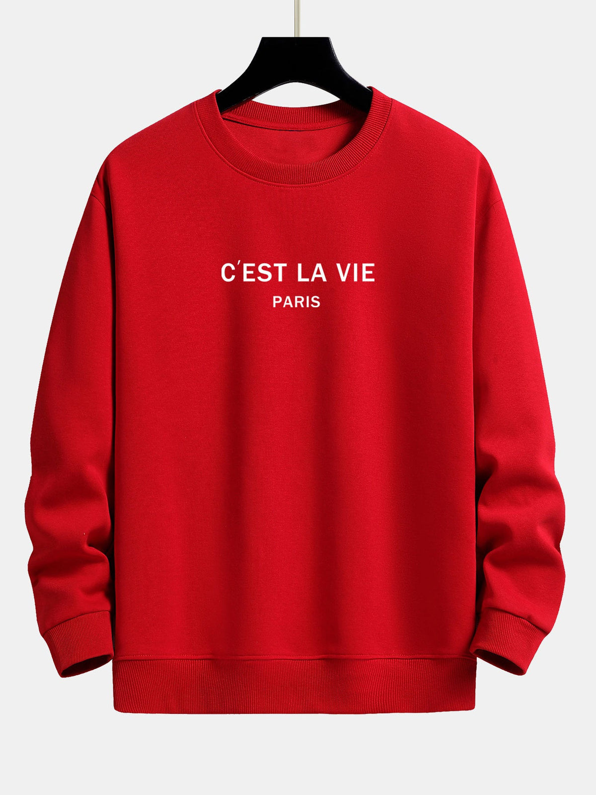 Relaxed Fit Paris Print Sweatshirt