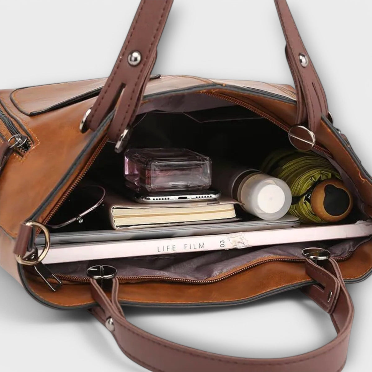 Lora - Stilvolle Lederhandtasche
