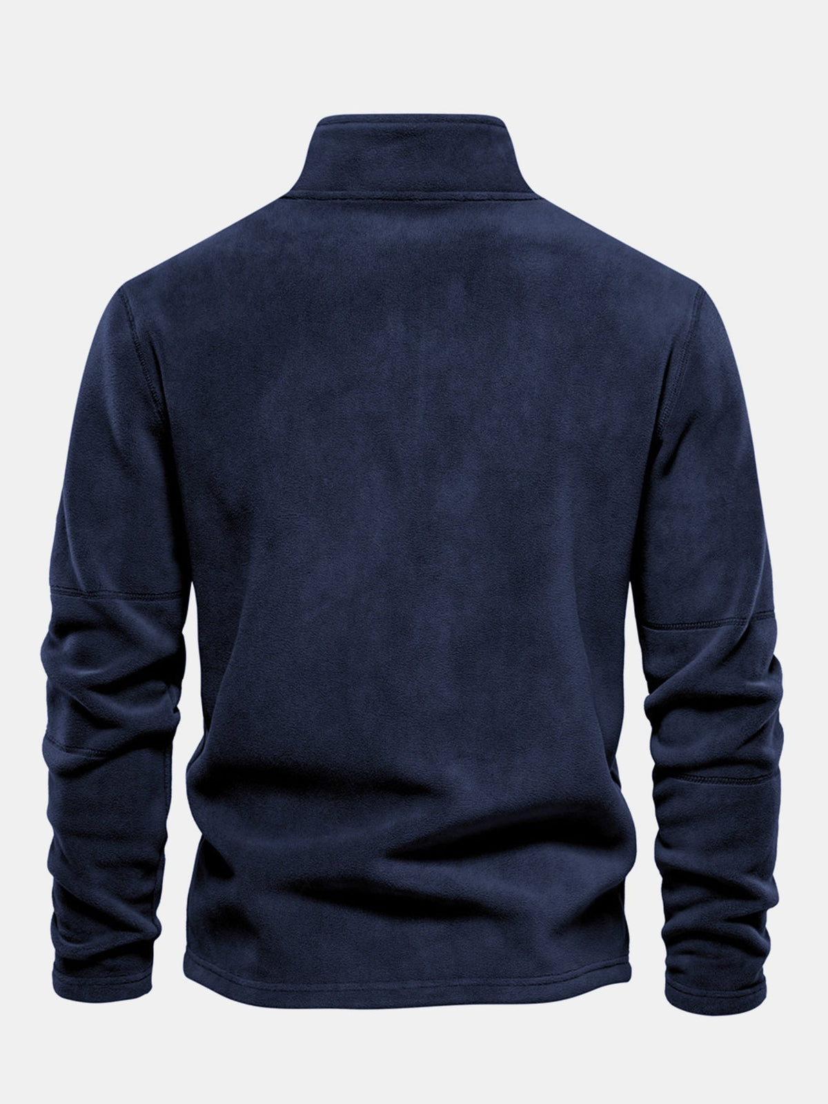 Polarfleece Sweatshirt mit halbem Reißverschluss