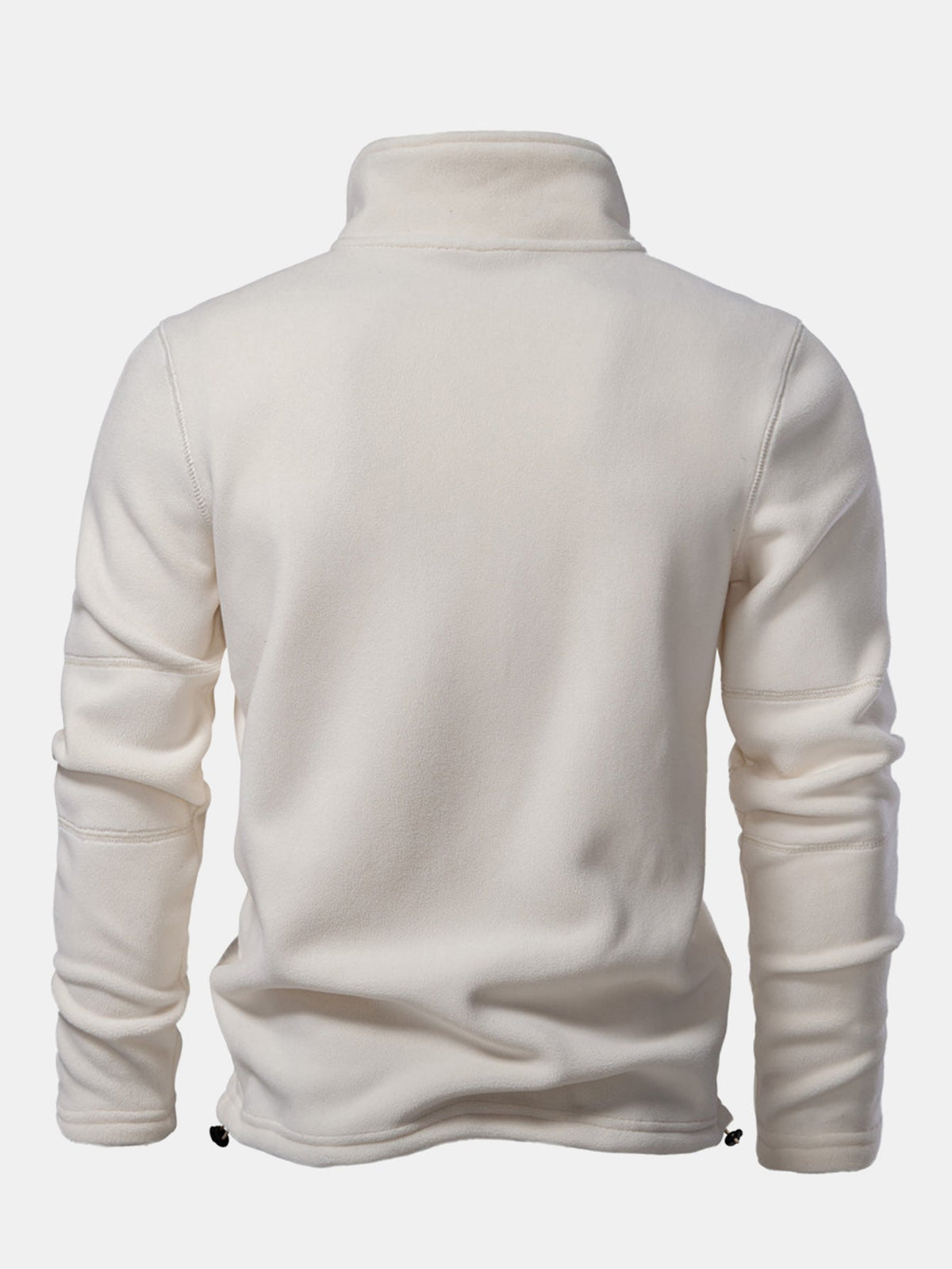 Polarfleece Sweatshirt mit halbem Reißverschluss