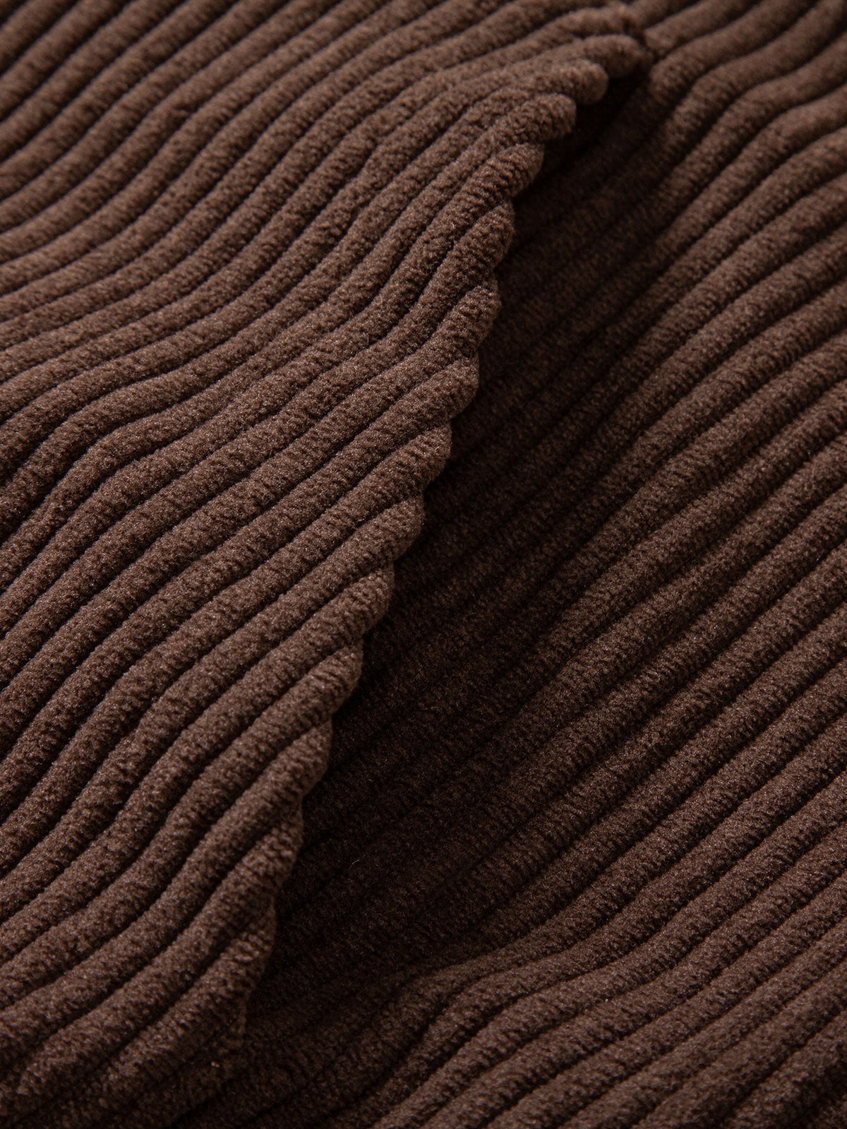 Corduroy Kapuzenpullover mit Kängurutasche