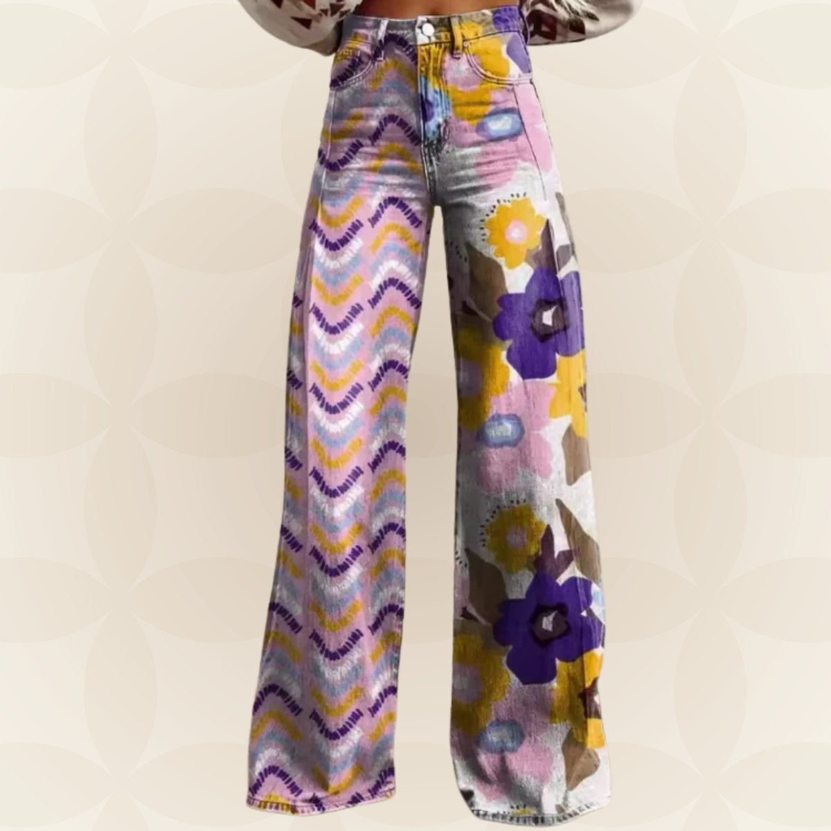 Isadora - Bohemian Floral Pants