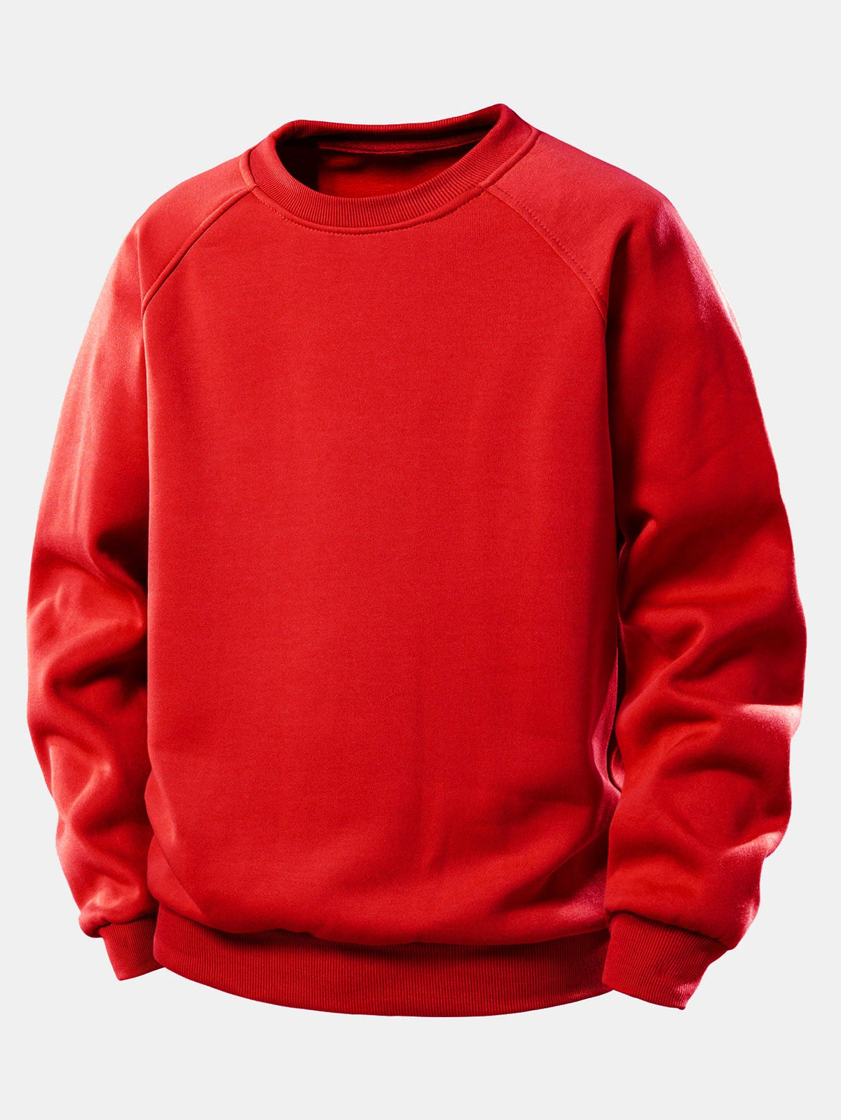 Classic Raglan Sleeve Crewneck Sweatshirt