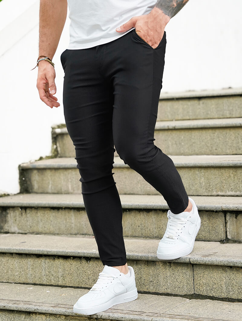 Noa Stretch Pants - Black