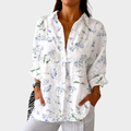 Farbenfrohe und Leichte Druckbluse