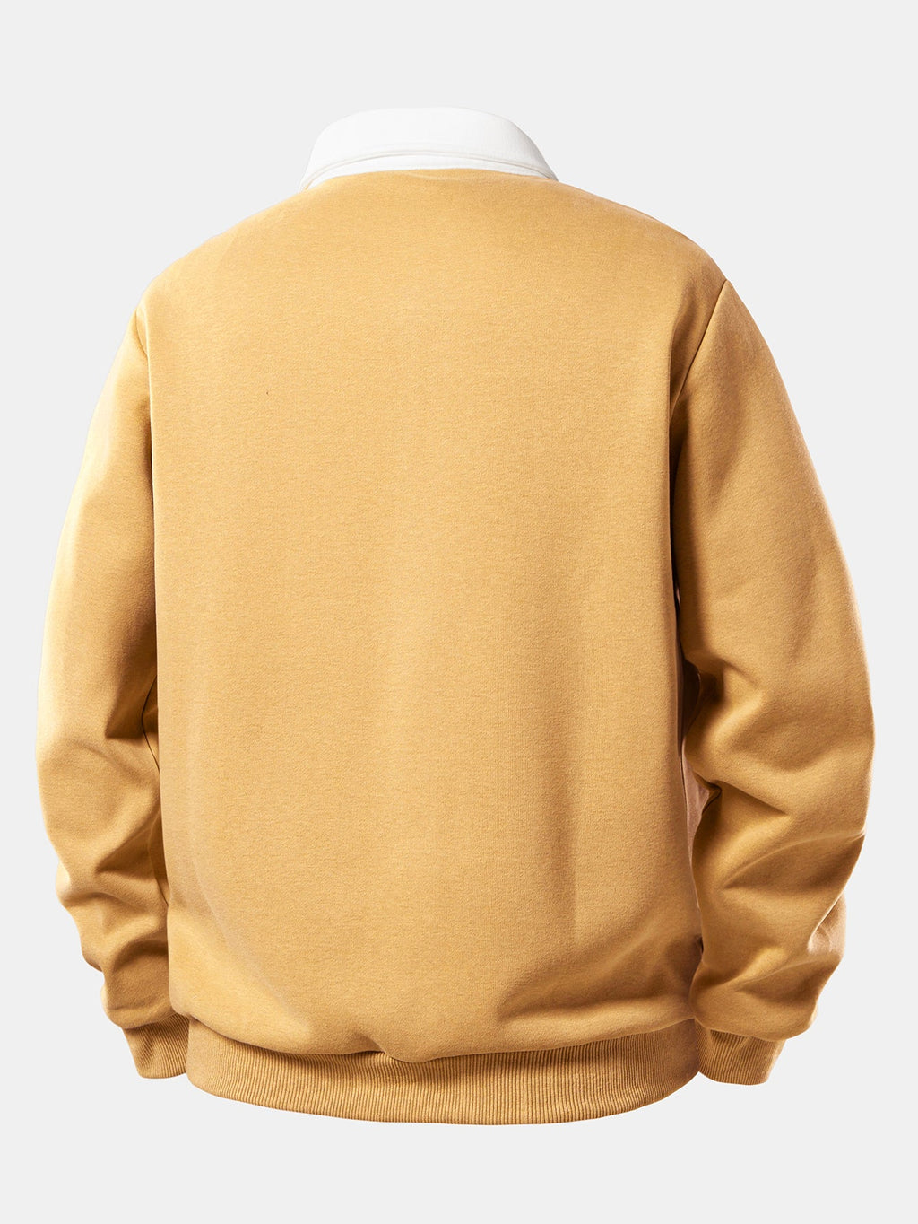 Contrast Collar Sweatshirt