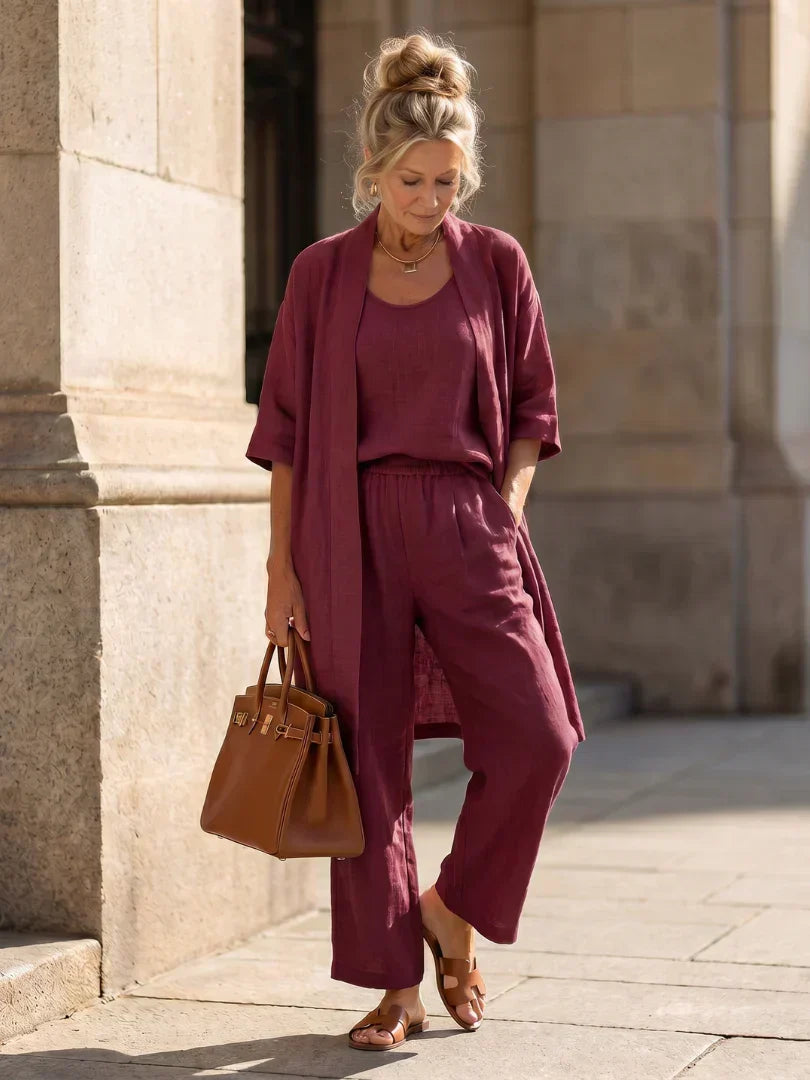 LINNEA | LEICHTES DAMEN-SET IN ENTSPANNTER PASSFORM
