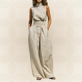 Naomi - Set aus minimalistischem Tanktop und lockerer Hose