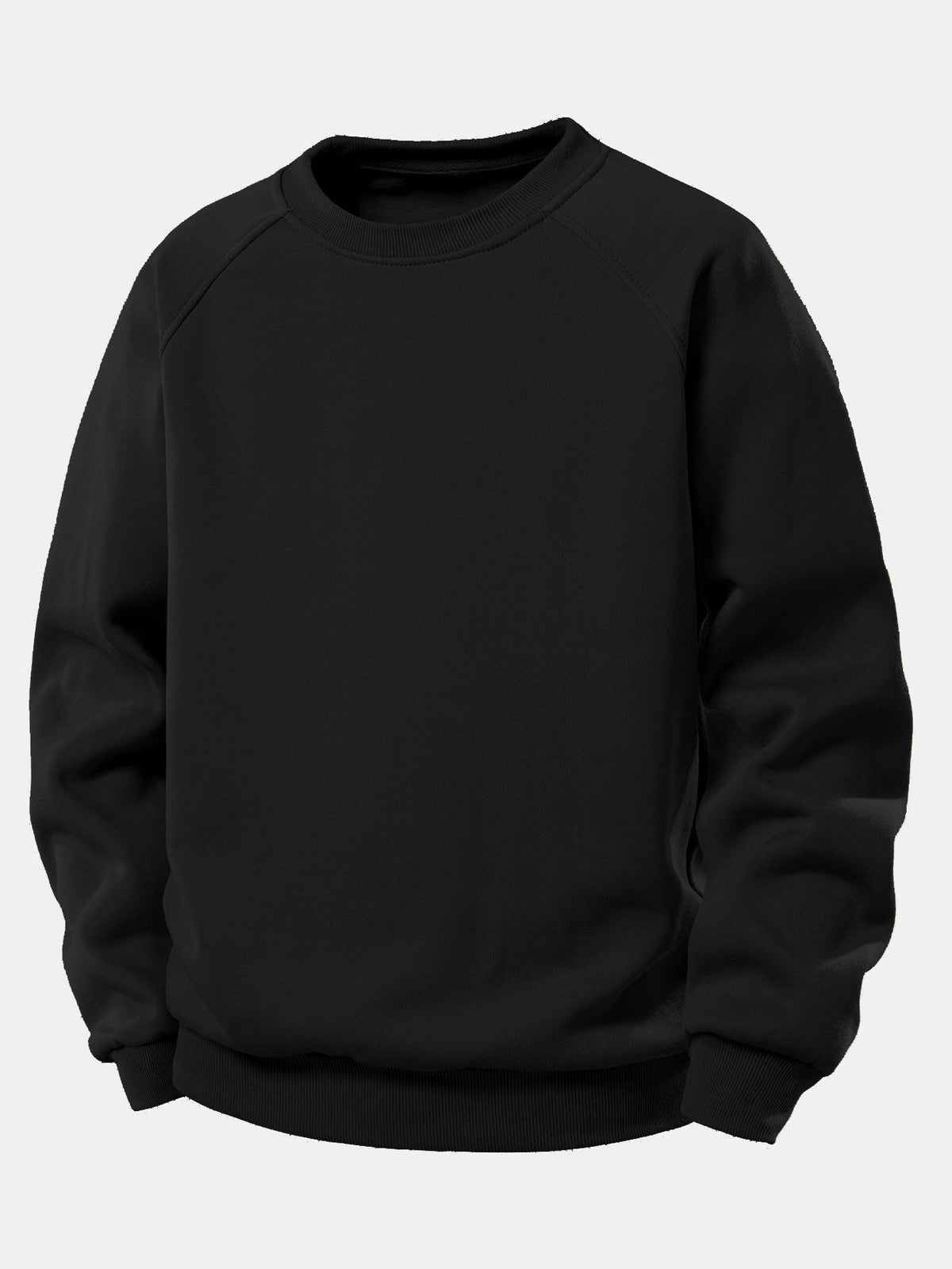 Classic Raglan Sleeve Crewneck Sweatshirt