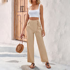 Danique - Bequeme Hose mit Weitem Bein