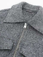 Willie – Vintage-Jacke mit Reißverschluss und klassischem Reverskragen