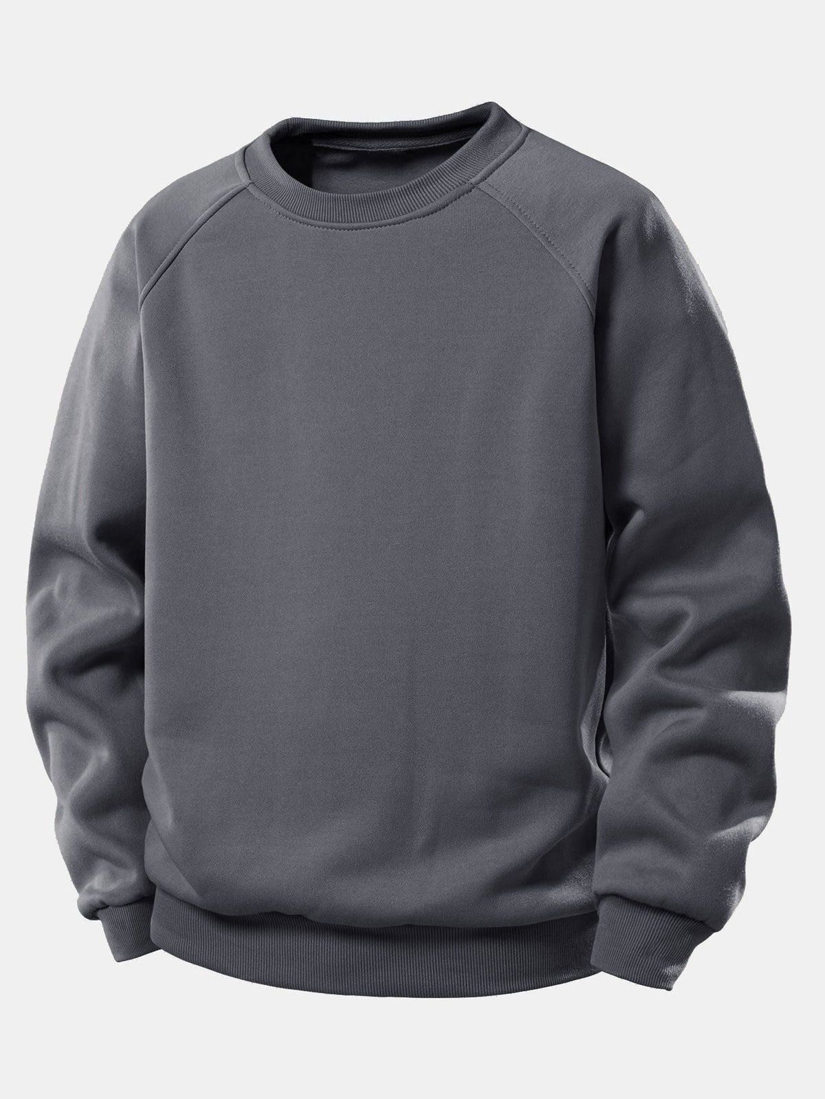 Classic Raglan Sleeve Crewneck Sweatshirt