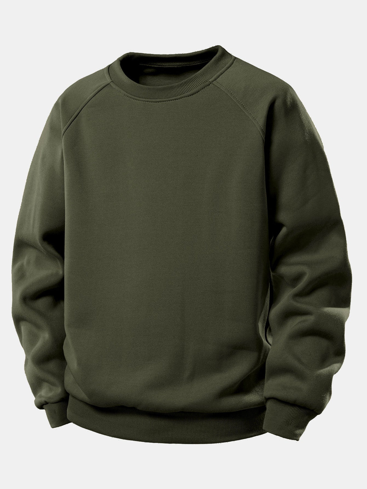 Classic Raglan Sleeve Crewneck Sweatshirt