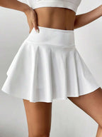 Lucienne | Hochtailliertes, Bequemes Rock-Hosen-Set