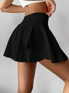 Lucienne | Hochtailliertes, Bequemes Rock-Hosen-Set