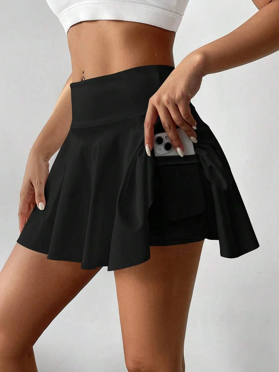 Lucienne | Hochtailliertes, Bequemes Rock-Hosen-Set