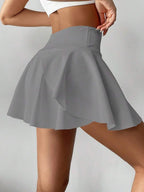 Lucienne | Hochtailliertes, Bequemes Rock-Hosen-Set