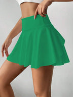 Lucienne | Hochtailliertes, Bequemes Rock-Hosen-Set