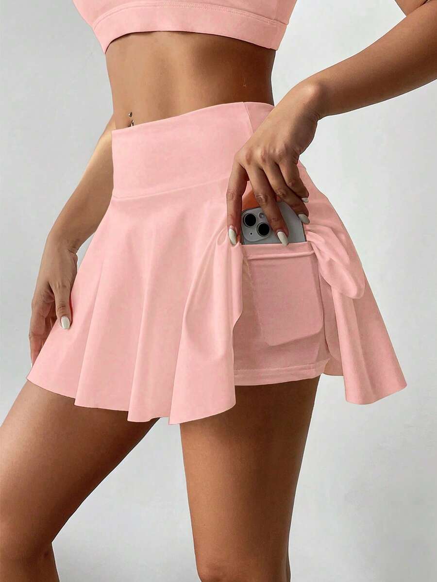 Lucienne | Hochtailliertes, Bequemes Rock-Hosen-Set