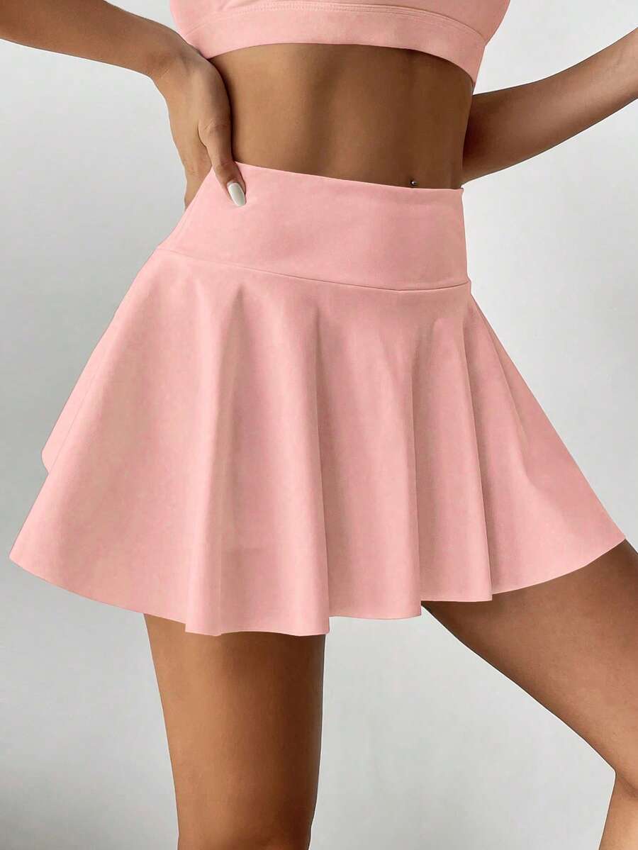 Lucienne | Hochtailliertes, Bequemes Rock-Hosen-Set