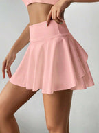 Lucienne | Hochtailliertes, Bequemes Rock-Hosen-Set