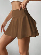 Lucienne | Hochtailliertes, Bequemes Rock-Hosen-Set