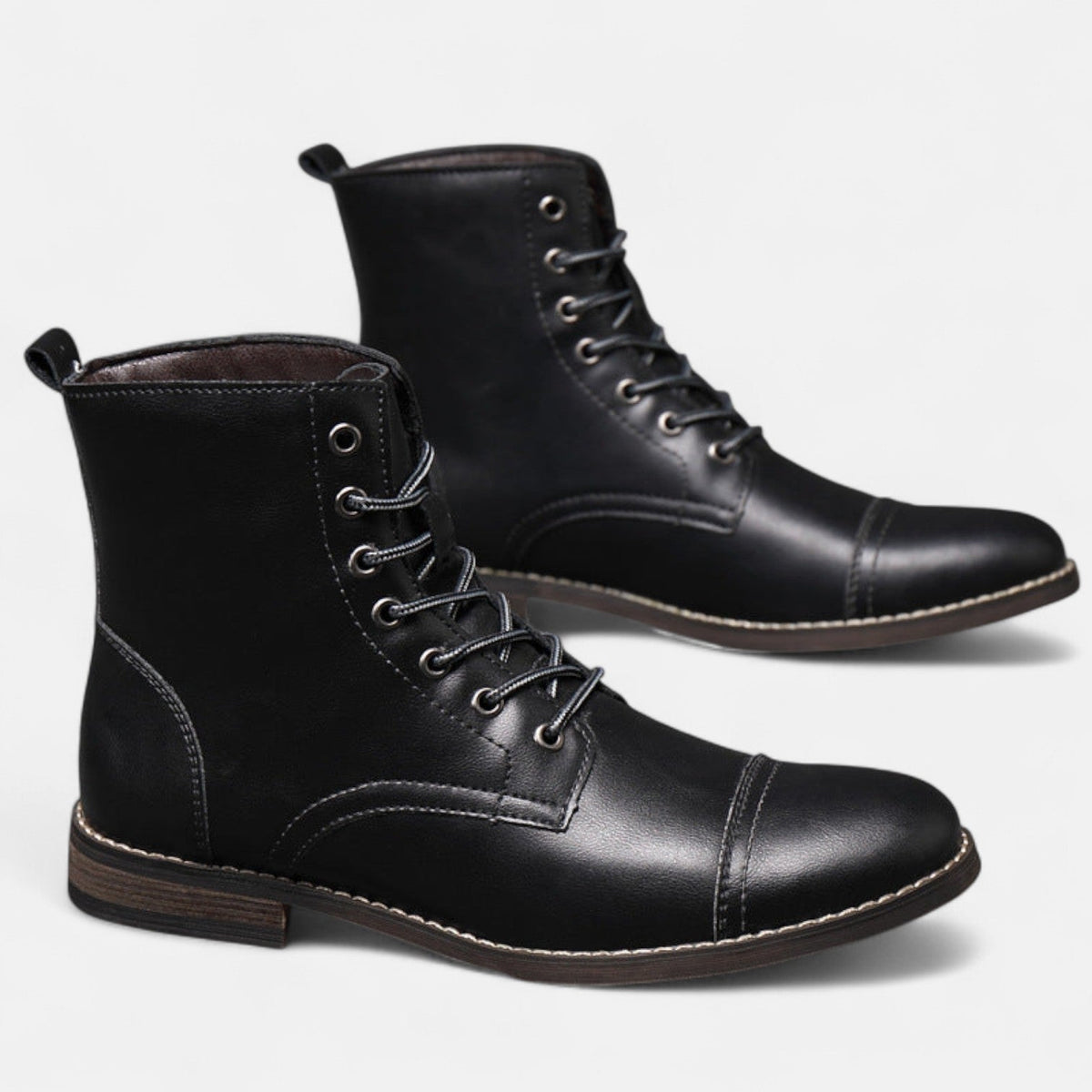 Martino™ | Stilvolle Herrenstiefel aus Kunstleder