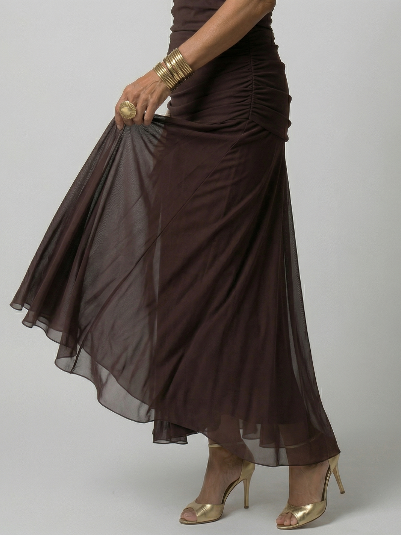 Calen | Off-Shoulder Flowing Midi Dress
