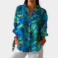 Leichte, Bunte Druckbluse