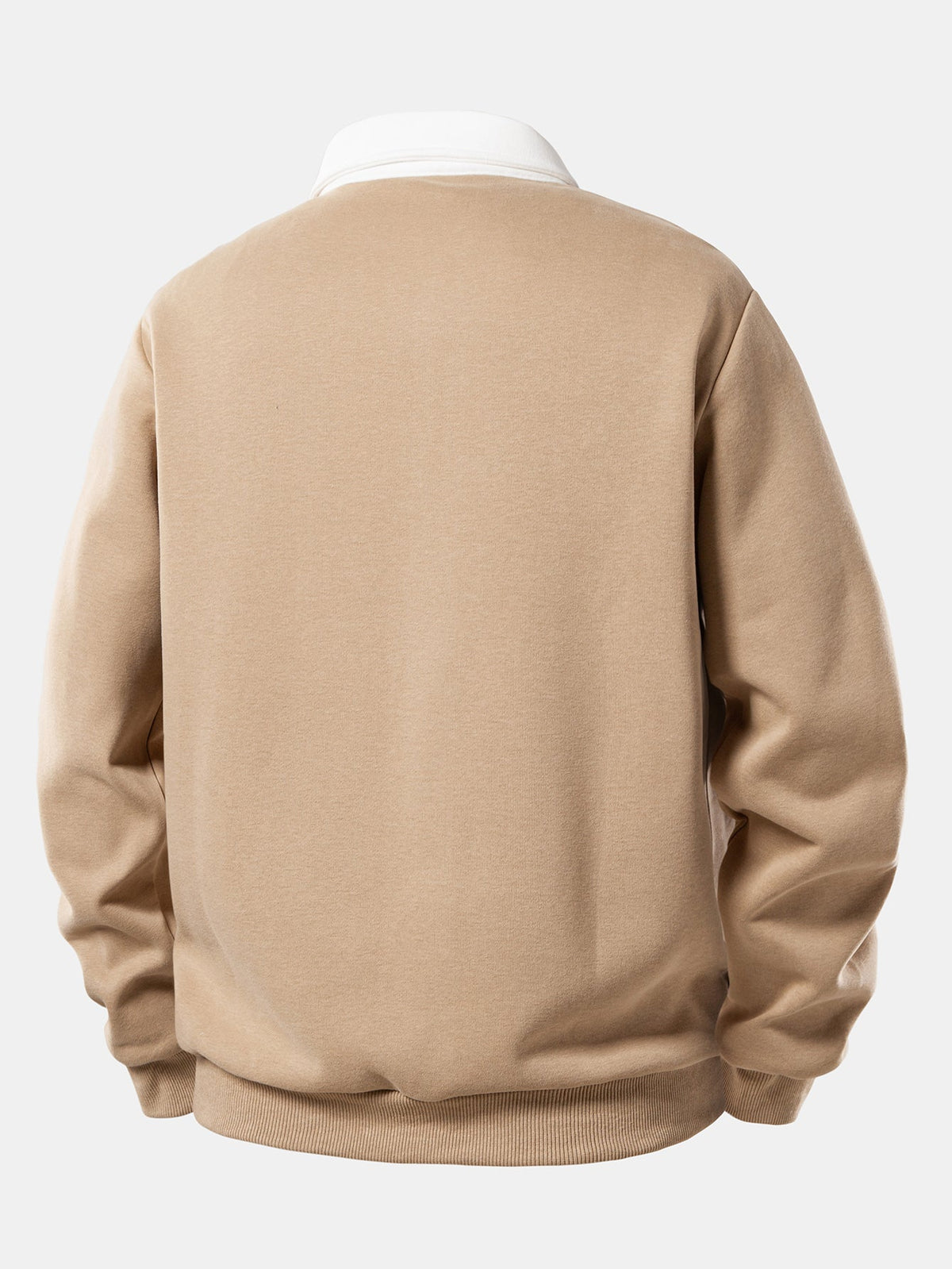 Contrast Collar Sweatshirt