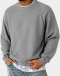 Evander | Pullover mit einfachem Rundhalsausschnitt
