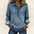 Livia – Bluse mit Kragen und Knopfverschluss