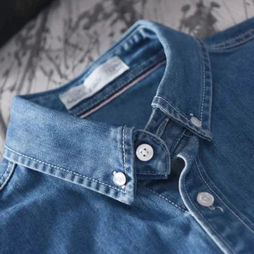 Piero | Luxe Denim Shirt