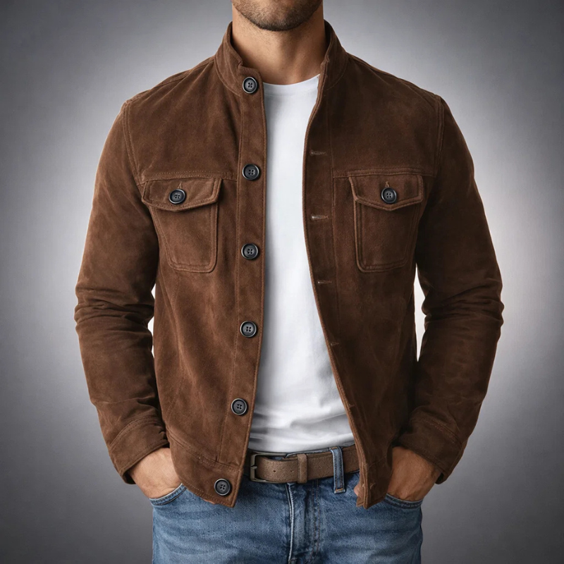 Niklas - Stilvolle Wildlederjacke
