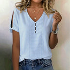 Renske | Legere Gestreifte Bluse