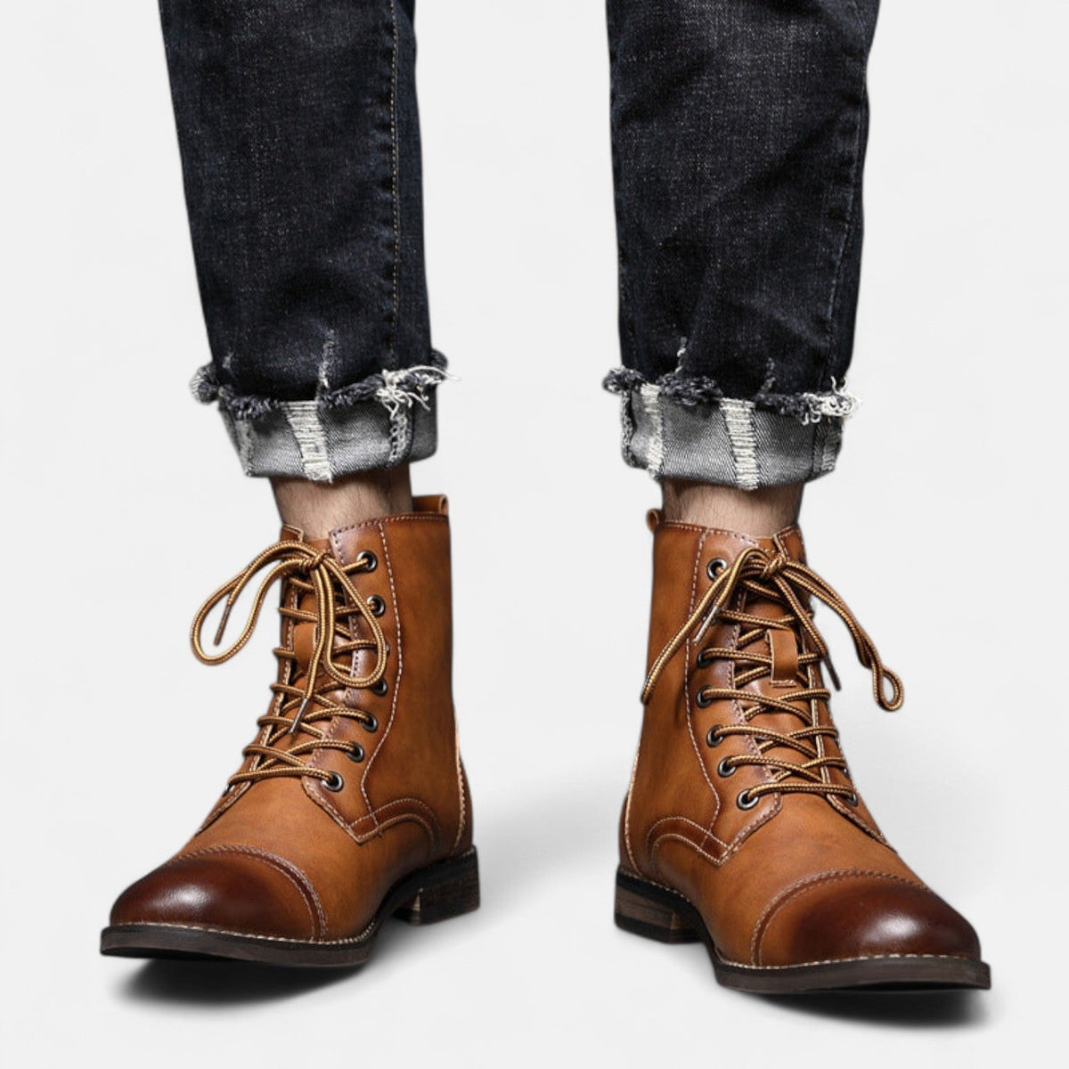 Martino™ | Stilvolle Herrenstiefel aus Kunstleder