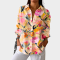 Leichte und Farbenfrohe Druckbluse