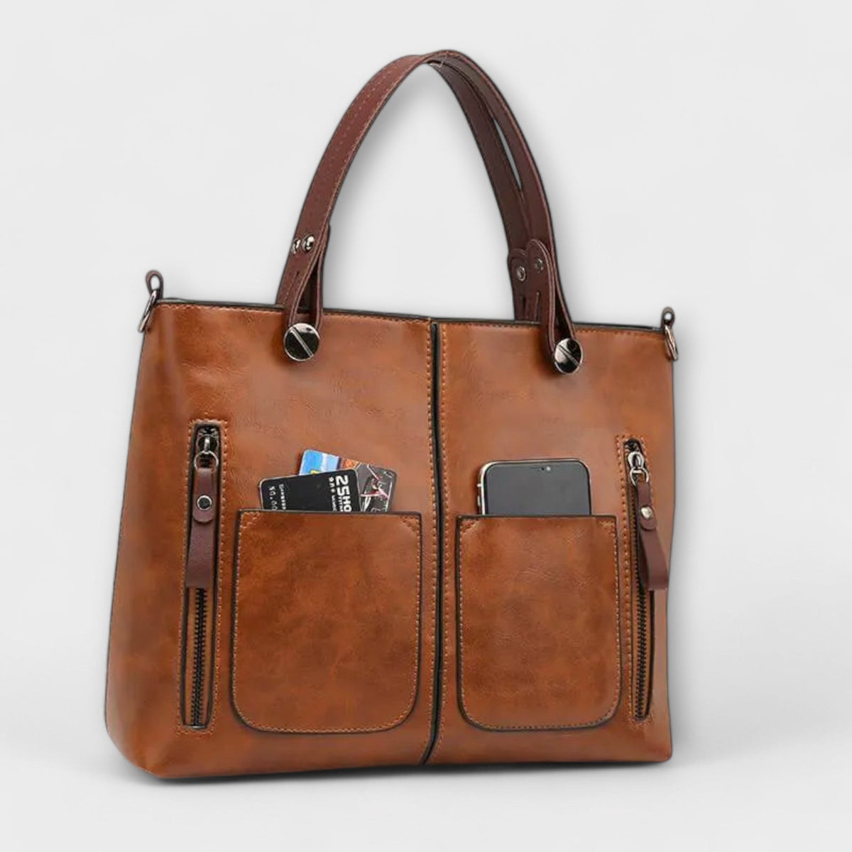 Lora - Stilvolle Lederhandtasche