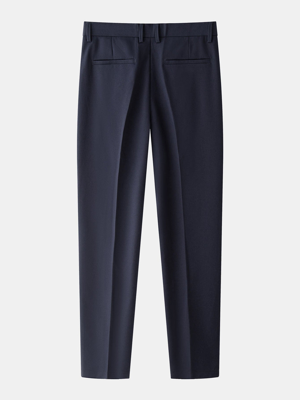 Gestreiftes Leinen-Polo mit Rippstrick und Slim Fit Tapered Hose