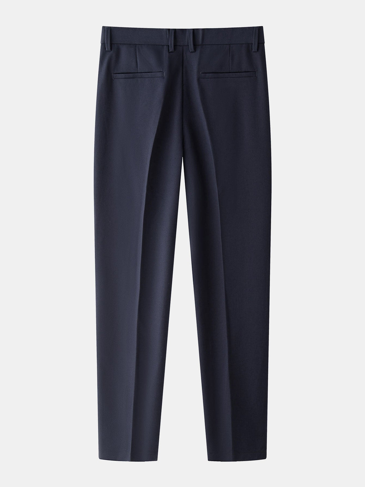 Gestreiftes Leinen-Polo mit Rippstrick und Slim Fit Tapered Hose