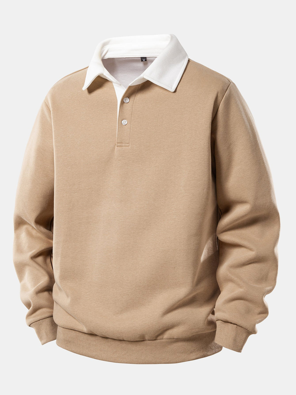 Contrast Collar Sweatshirt