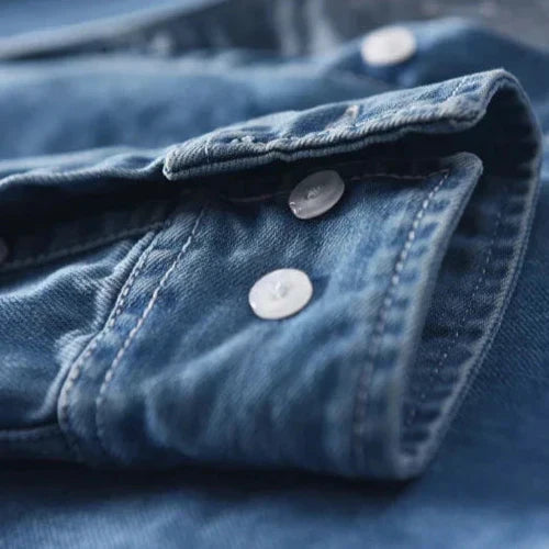 Piero | Luxe Denim Shirt