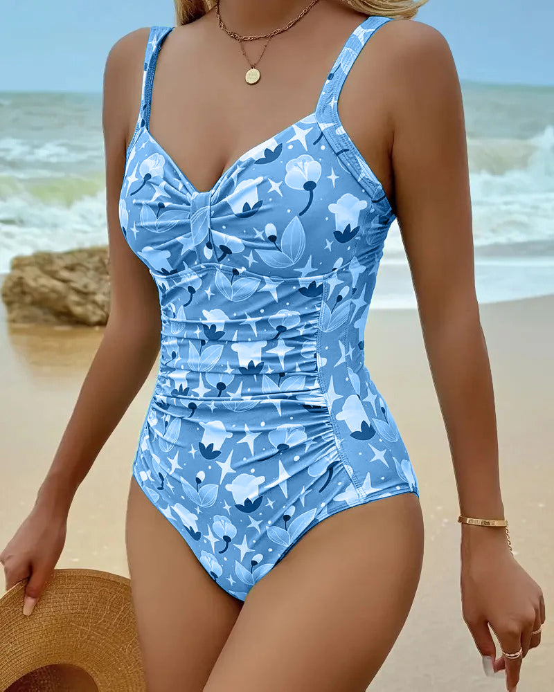 Clara | Bedruckter Einteiler Tankini