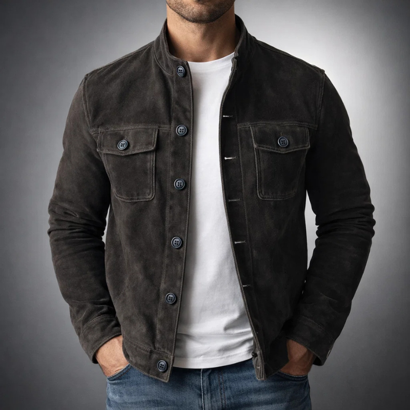 Niklas - Stilvolle Wildlederjacke