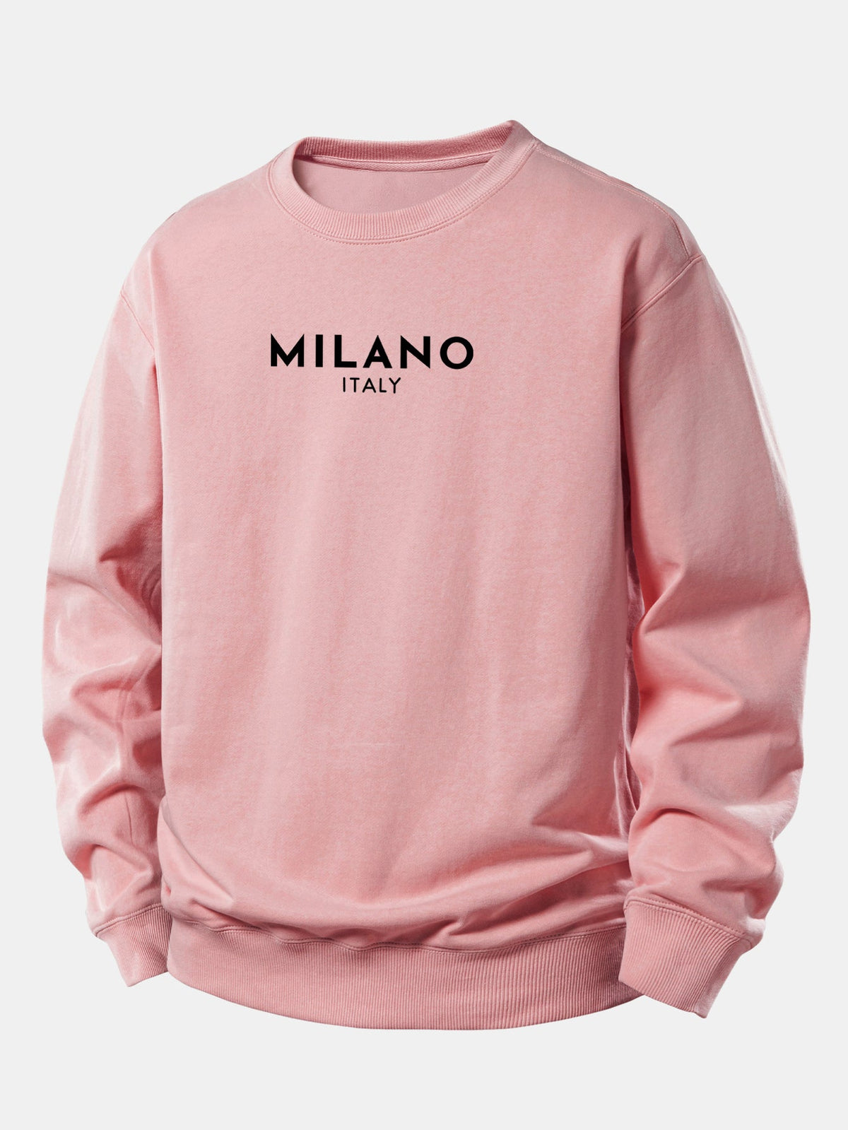 Relaxed Fit Sweatshirt mit Milano-Print
