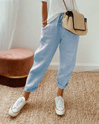 Lucie™ — Luftige Baumwoll-Leinen-Hose