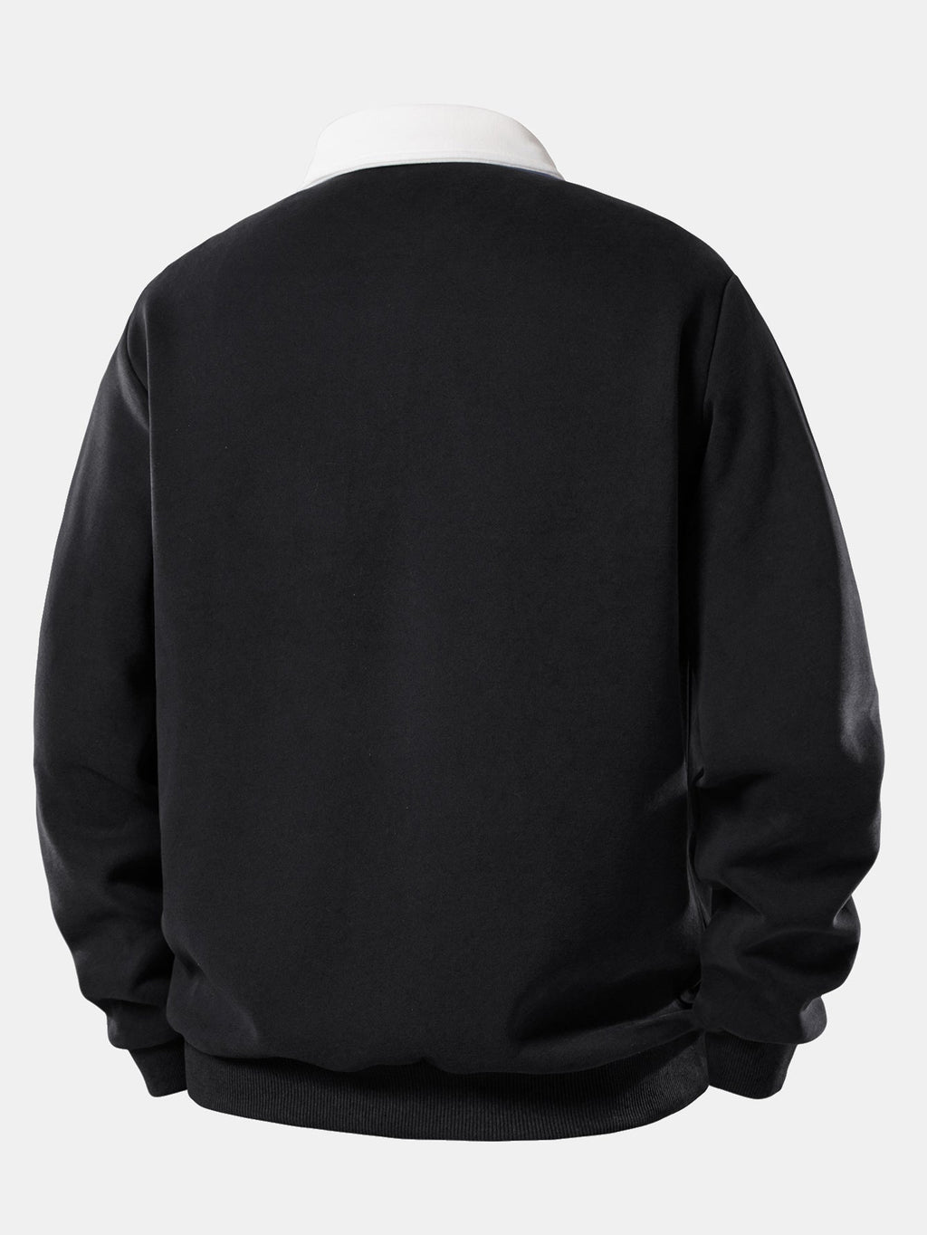 Contrast Collar Sweatshirt