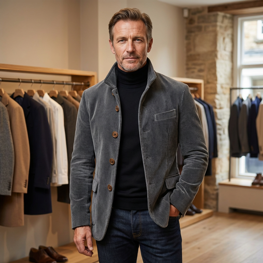 Carter – Stilvolle Herrenjacke im Vintage-Look