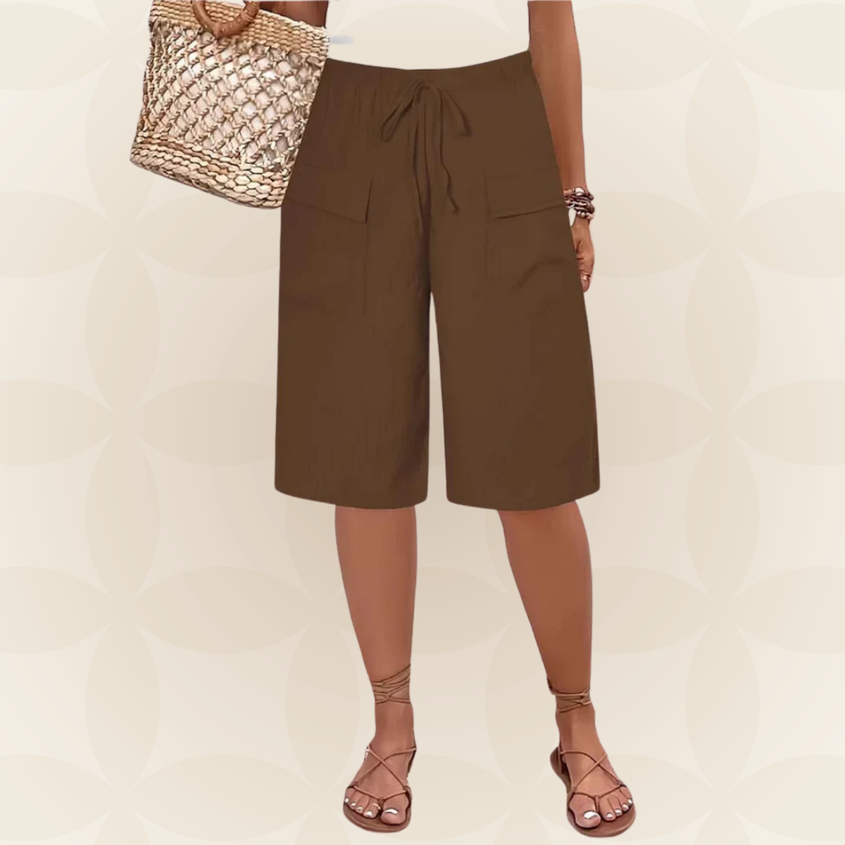 Clota | Kurze Hose mit elastischem Bund - 1+1 GRATIS Angebot