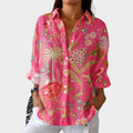 Leichte, Bunte Druckbluse